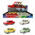 Teddies Auto Welly Wartburg 353 Metall/Kunststoff 12cm, 4 Farben mit Rückziehmotor