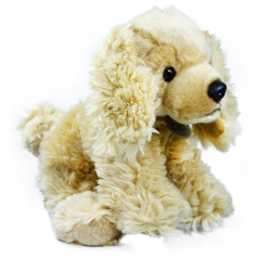 Rappa Plyšový pes kokršpaněl sedící 28 cm ECO-FRIENDLY