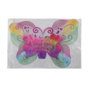 Teddies Křídla motýlí nylon 44x32cm v sáčku karneval