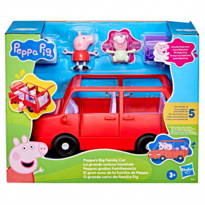 HASBRO - Świnka Peppa Pig duży rodzinny samochód
