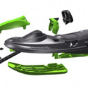 Mac Toys Plastkon Riaditeľné boby STRATOS detské boby s volantom