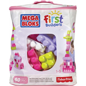 Mega Bloks Veľká stavebná taška pre dievčatá