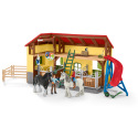 Schleich 42485 Pferdestall mit Zubehör