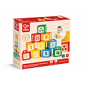 Hape Grip-n-Stack - Dřevěné kostky se silikonem