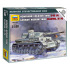 Zvezda Wargames (WWII) tank 6251 - Panzer IV Ausf.H (1:100)