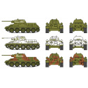 Italeri Fast Assembly tanky 7523 - T 34 / 76 m42 (1:72)