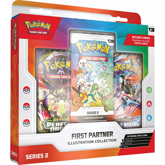 Pokémon Company Pokémon TCG: First Partners Illustration Collection - Series 2