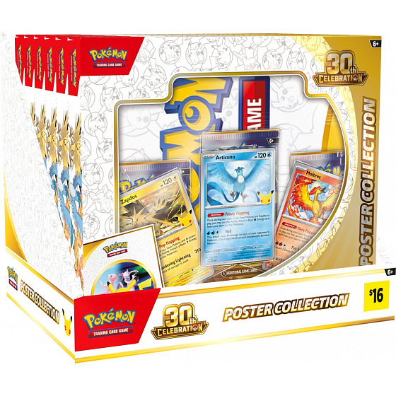 Pokémon Company Pokémon TCG: 30th Celebration Poster Collection