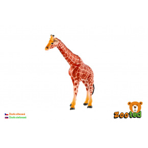 ZOOted Žirafa sieťovaná zooted plast 17cm v sáčku