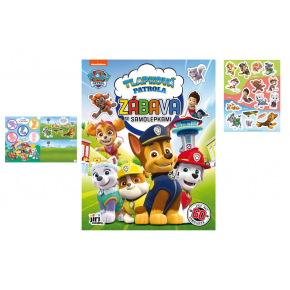 Jiri Models Sešit Zábava se samolepkami Tlapková patrola/Paw patrol A4 22x28cm