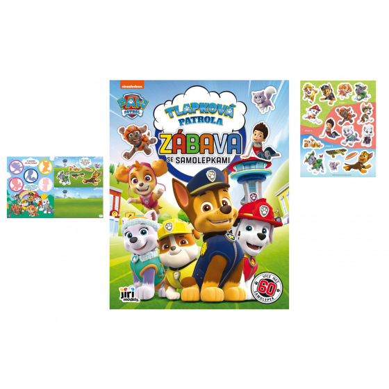 Jiri Models Heft Spaß mit Aufklebern Paw Patrol A4 22x28cm