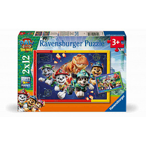 Ravensburger Tlapková patrola: Dinosauří film 2x12 dílků Ravensburger Tlapková patrola: Dinosauří film 2x12 dílků