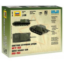 Zvezda Wargames (WWII) military 6207 - Siviet assault gun ISU-152 (1:100)