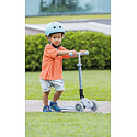 GLOBBER Hulajnoga JUNIOR FOLDABLE LIGHTS ECOLOGIC, jagodowa