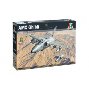 Italeri Model Kit letadlo 1460 - AMX Ghibli (1:72)