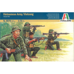 Italeri Model Kit figurky 6079 - VIETNAM WAR - VIETNAMESE ARMY / VIETCONG (1:72)