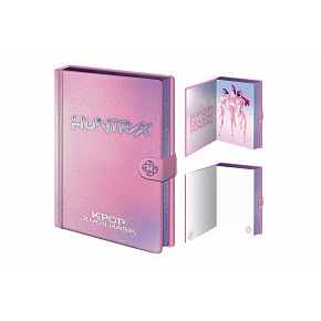 Blok se sponou A5 K-pop Demon Hunters/Lovkyně démonů 15x21cm