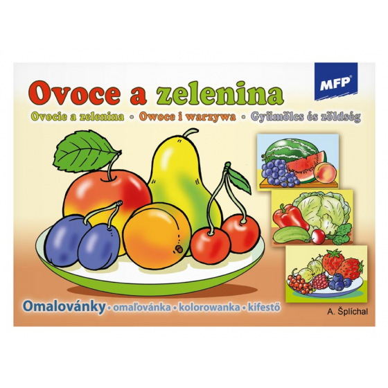 MFP Rappa Omalovánky MFP Ovoce a zelenina