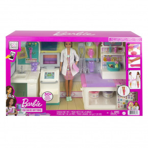 Mattel Barbie Clinic 1. POMOC S HERNÝM SETOM PRE LEKÁRA