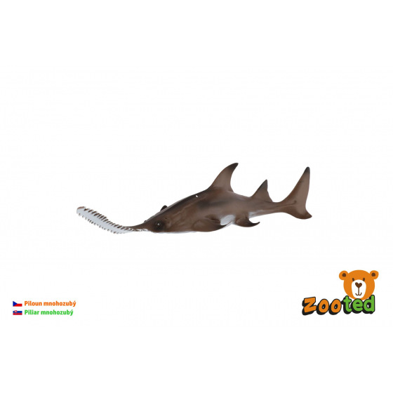 Piloun mnohozubý zooted plast 22cm 