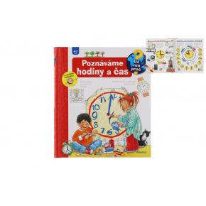 Knížka Poznáváme hodiny a čas 24x28cm