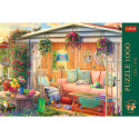 Trefl Puzzle Premium Plus - Teatime: Mein Lieblingsplatz 1000 Teile 68,3x48cm in einer Box 40x27x6cm