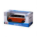 Maisto - 2023 Volkswagen ID.Buzz, bílá, metal oranžová, 1:24