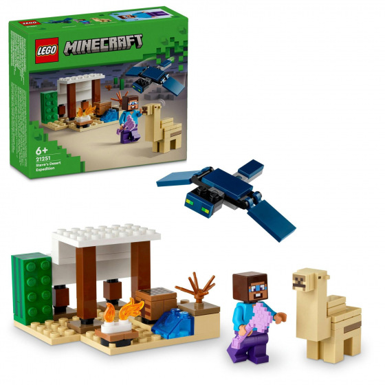 LEGO Minecraft® 21251 Steve a výprava do pouště