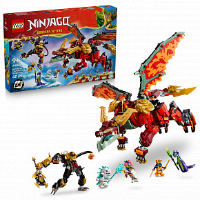 LEGO NINJAGO® 71868 Wyldfyre a transformační dračí oblek