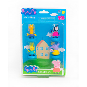 Peppa Pig: 4 figurky s razítkem - blister