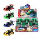 Teddies Auto motokára plast 9cm asst 4 barvy