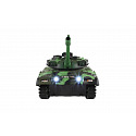 Teddies Tank RC 2,4GHz s dobíjecím packem se světlem se zvukem v krabici 37x18x16cm