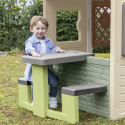 Smoby Stół piknikowy Smoby Life z ławkami do domku zabaw