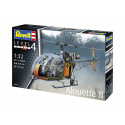 Revell Plastic ModelKit vrtulník 03804 - Alouette II (1:32)