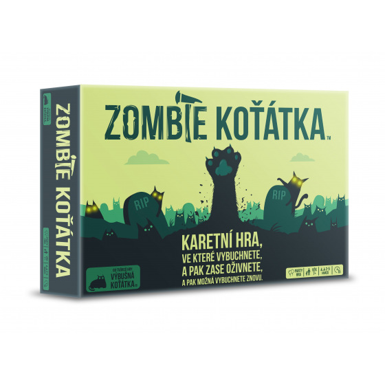 Exploding Kittens Explodierende Kätzchen: Zombie-Kätzchen