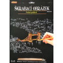 SMT Creatoys Škrabací obrázek noční pohled asst 23x32cm