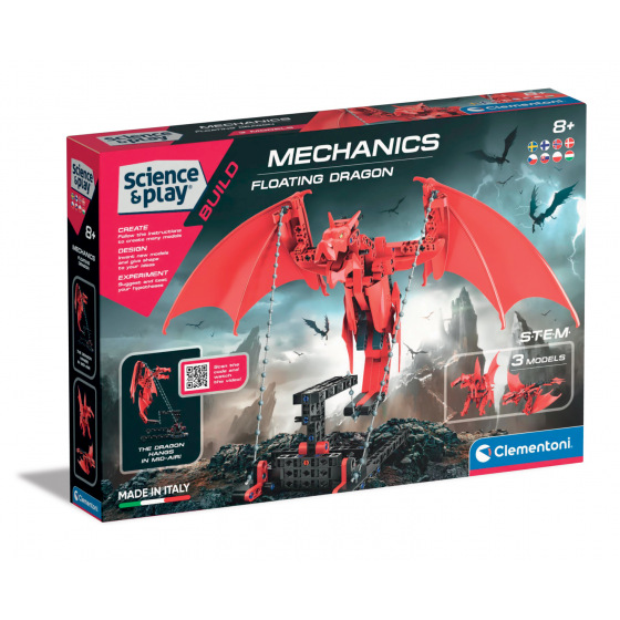Clementoni Mechanik-Labor - Großer fliegender Drache