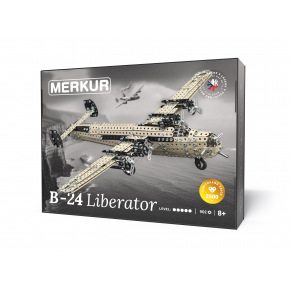 MERKUR - Stavebnice Merkur - Bombardér B-24 Liberator, 891 dílků MERKUR - Stavebnice Merkur - Bombardér B-24 Liberator, 891 dílků