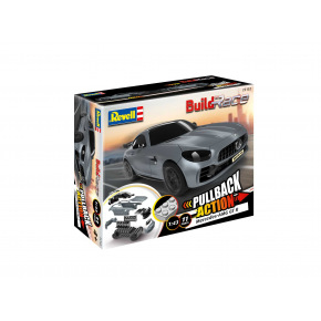 Revell Build 'n Race auto 23152 - Mercedes-AMG GT R (šedý) (1:43)