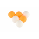 Teddies Míčky na stolní tenis/ping pong 6ks plast 4cm v blistru