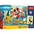 Trefl Puzzle Premium Plus Kids - Mickey a přátelé Disney  27x20cm + plakát 30 dílků v krabičce 21x14x4cm 
