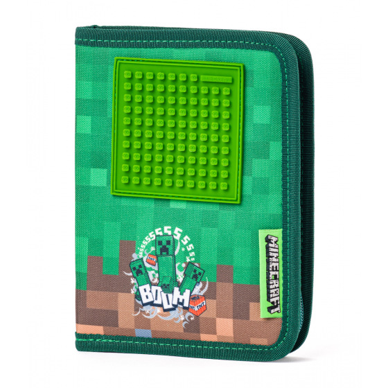 PIXIE CREW MINECRAFT Školní penál jednopatrový