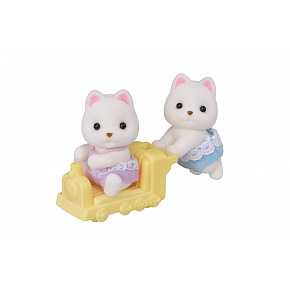 Sylvanian Families Pomeranian dvojčatá baby