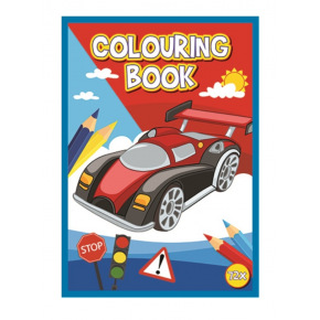 Rappa Kniha omalovánek 72 stran A4 Dopravní prostředky