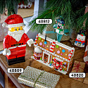 LEGO Iconic 40809 Vánoční perníková chaloupka