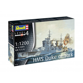 Revell Plastic ModelKit okręt 05182 - HMS Duke of York (1:1200)