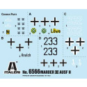 Italeri Model Kit military 6566 - Sd.Kfz 138 Ausf. H Marder III with crew (1:35)