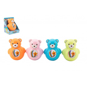 Teddies Medvedík Roly Poly pískací 10 cm plast 4 farby v krabičke 10x12x8cm Teddies Medvedík Roly Poly pískací 10 cm plast 4 farby v krabičke 10x12x8cm