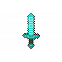 Minecraft Diamentowy miecz piankowy 43 cm na karcie