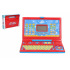 Laptop/Notebook dětský mluvící česky plast 24x19,5cm na baterie se zvukem v krabici 29x21x6cm